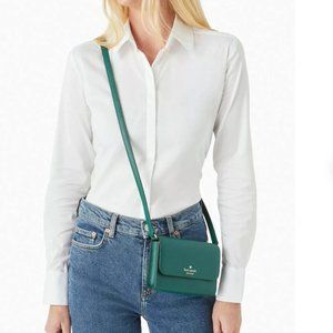 NWOT Kate Spade Green Crossbody